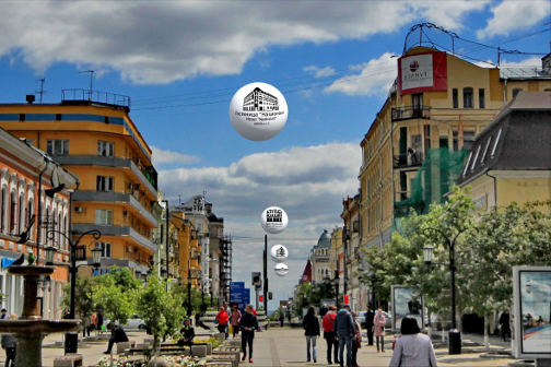 самара модерн в облаках