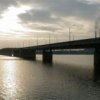 Завершена первая надвижка Волжского моста на правобережье