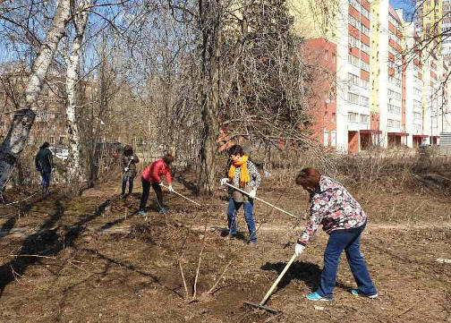 Субботник в Самаре