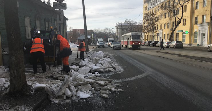 Подготовка дороги к ремонту
