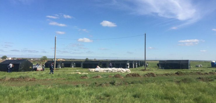 Лагерь граждан Узбекистана в Самарской области