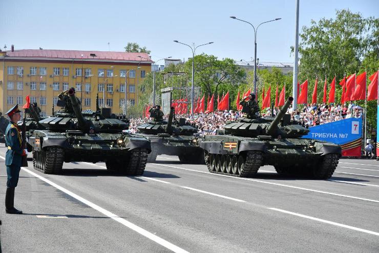 Военный парад в Самаре