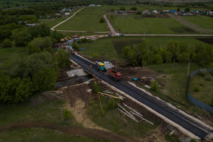 Ремонт моста в Самарской области