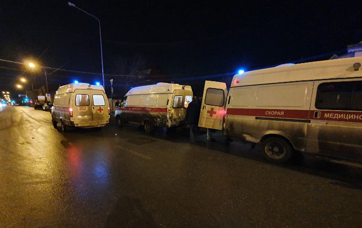 ДТП на улице Фрунзе