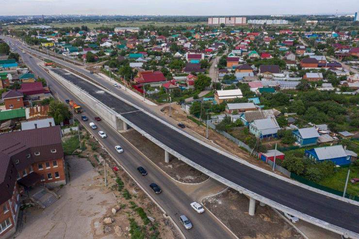 Строительство Самарского моста