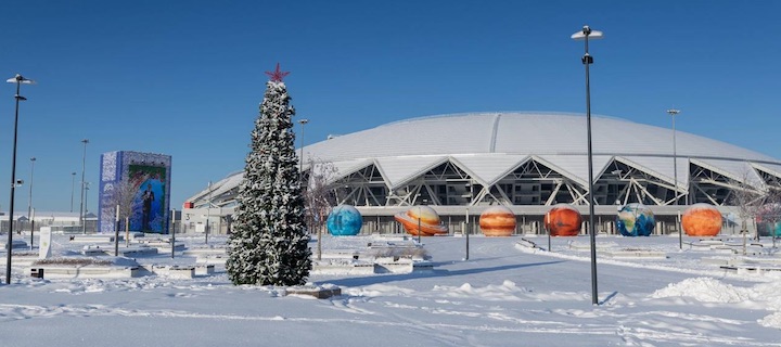 Самара Арена на Новый Год