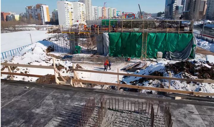 Строительство развязки на Ново-Садовой в Самаре
