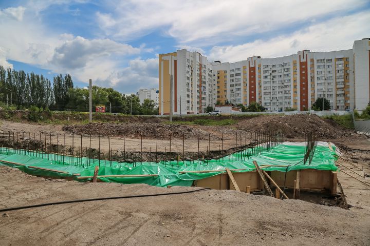 Строительство бассейна ПГУТИ в Самаре