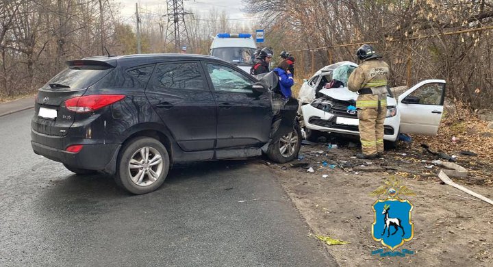 ДТП на улице Обувной в Самаре